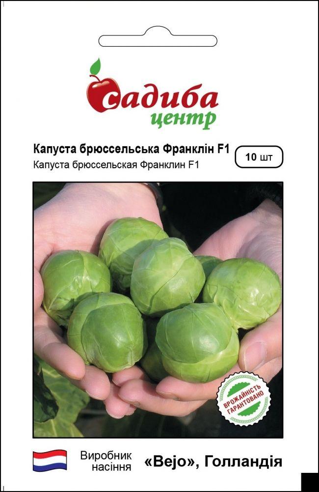 2893278591_franklin-f1-nasinnya.jpg Франклін F1 насіння капусти брюссельскої (Bejo) 10 шт - Зображення 1