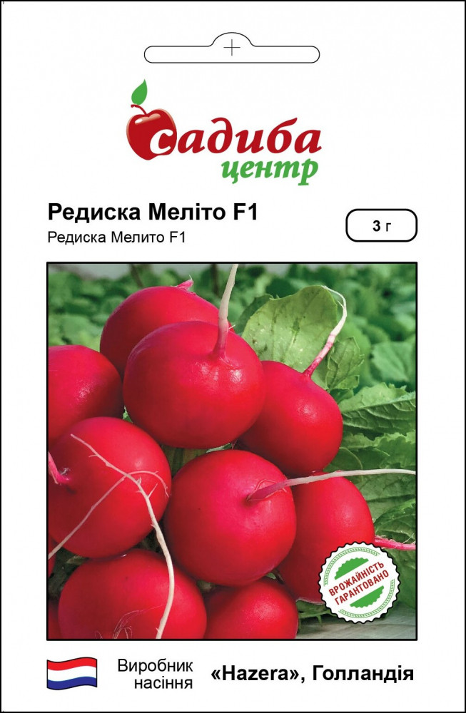 4089189982_redis-melito-f1.jpg Редис Меліто F1, 3 г, Hazera (Голландія) - Зображення 1