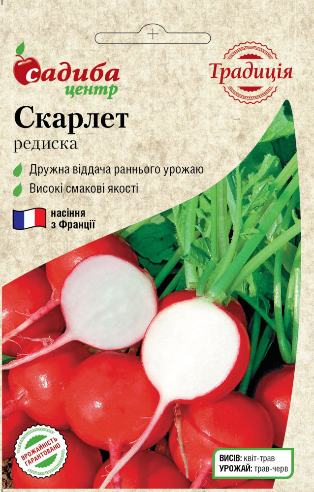 4095573376_redis-skarlet-3.jpg Редис Скарлет, 3 г,GSN Semences(Франція) - Зображення 1