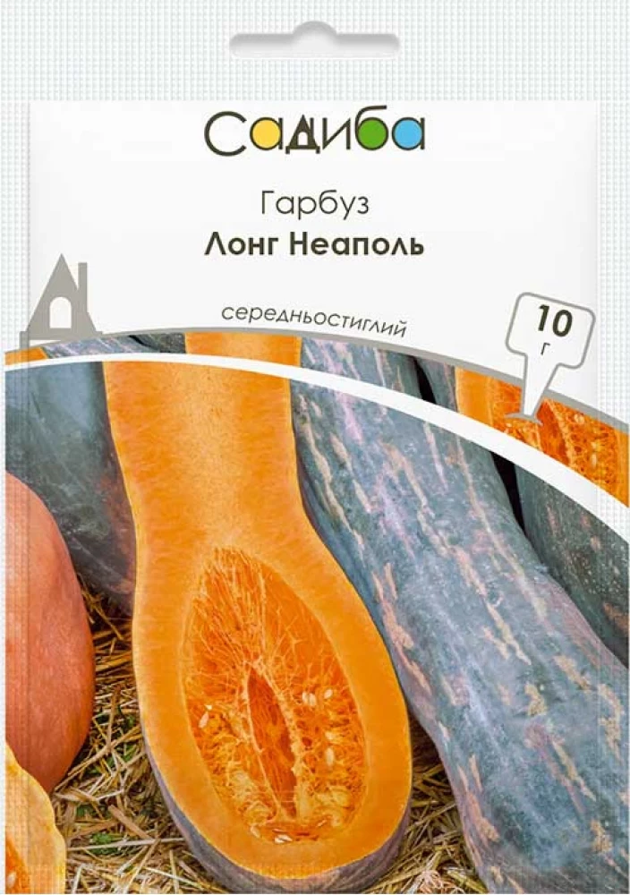 4283480826_nasinnya-garbuz-long.webp Насіння Гарбуз Лонг Неаполь, 10г.Україна - Зображення 1