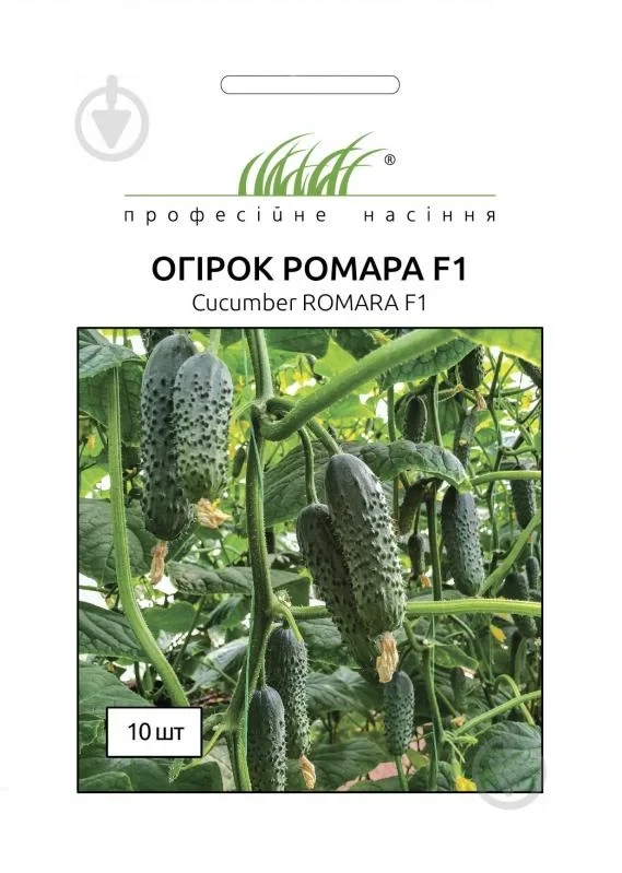 5403298362_ogirok-romara-f1.webp Огірок Ромара F1, 10 шт,(Професійне насіння ) - Зображення 1