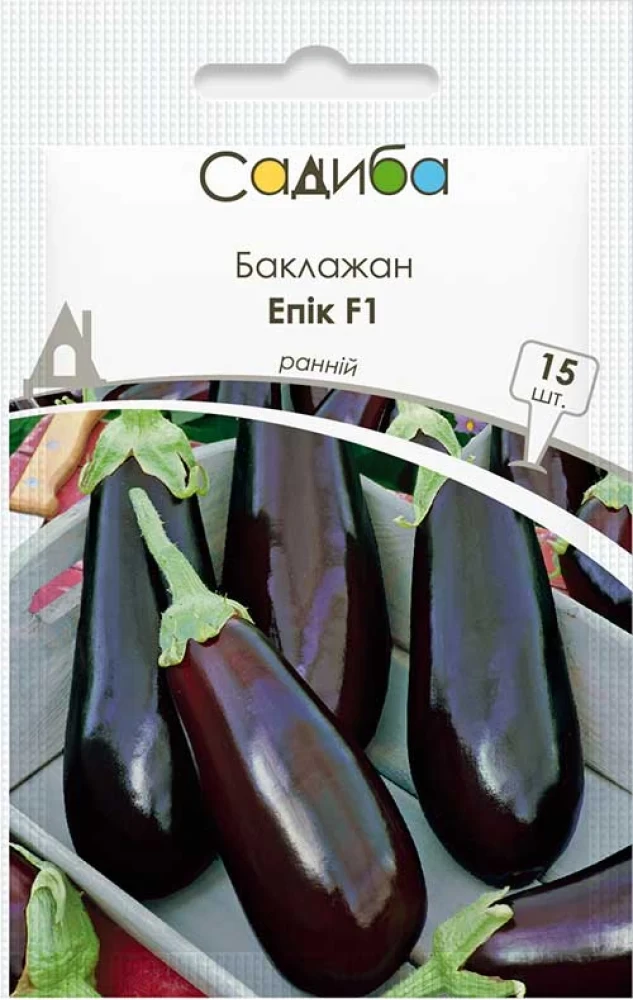 5412495015_baklazhan-epik-f1.webp Баклажан Епік F1, 15 шт (Seminis) - Зображення 1