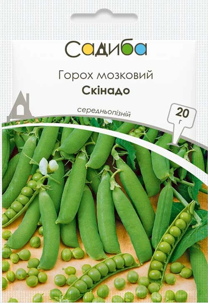 5465798349_skinado-nasinnya-gorohu.webp Скінадо насіння гороху (Syngenta) 20 г - Зображення 1