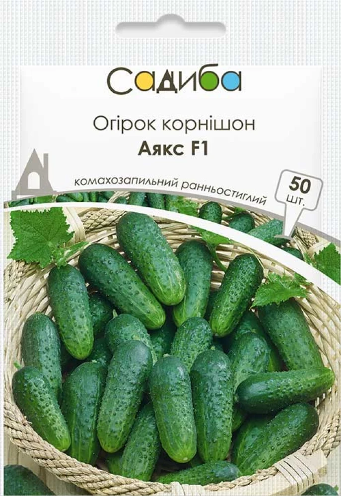 5470251493_ayaks-f1-semyan.webp Аякс F1 насіння огірка (Nunhems) 50 шт - Зображення 1