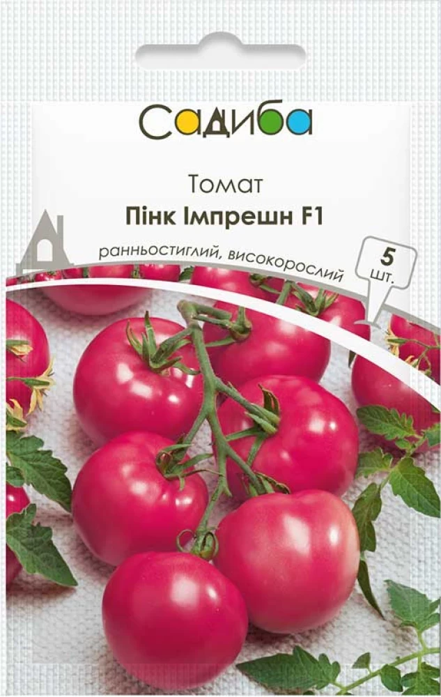 6383171549_tomat-pink-impreshn.webp Томат Пінк Імпрешн F1 5 шт. Sakata, Японія - Зображення 1