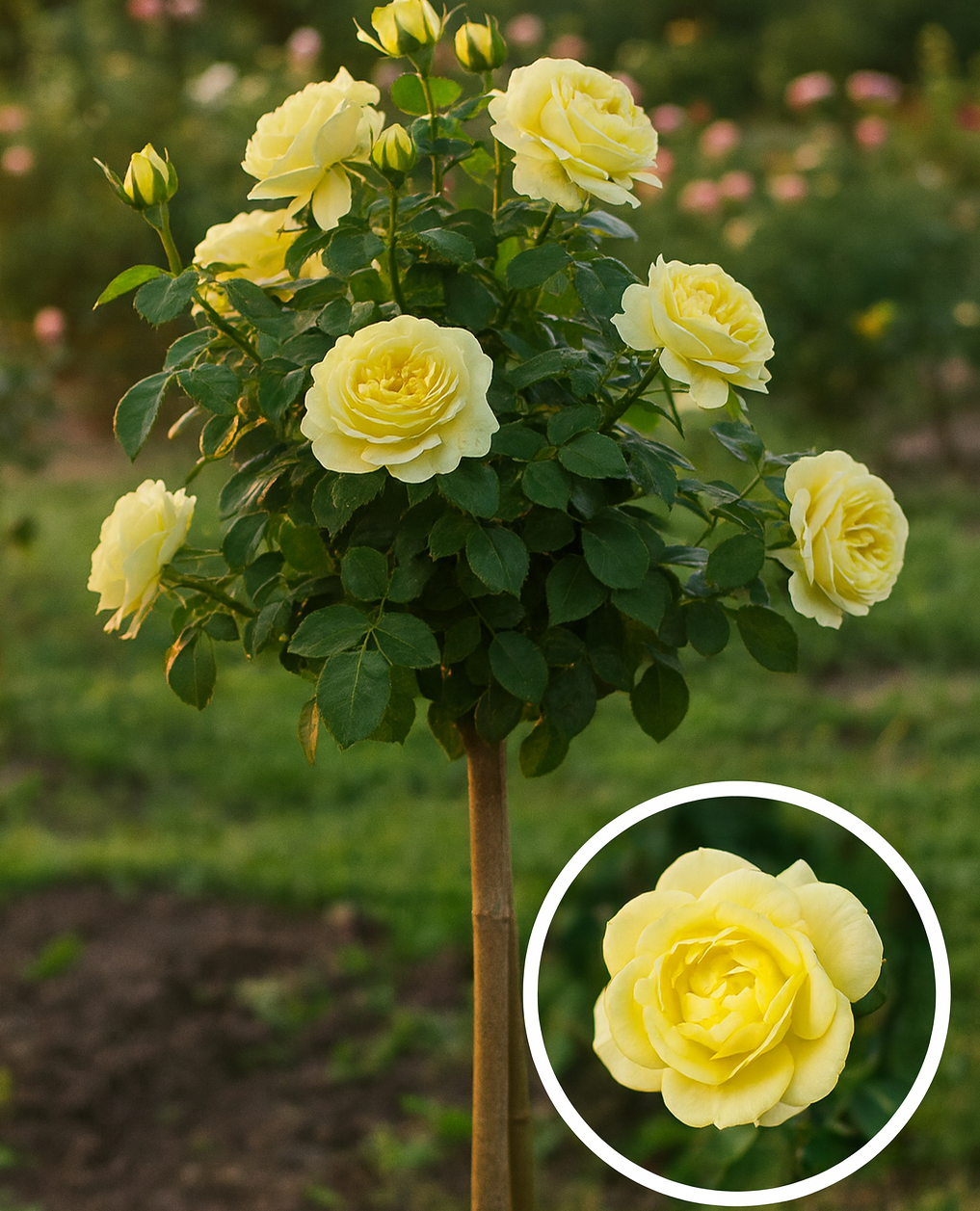 6820714705_troyanda-na-shtambi.png Троянда на штамбі "Limona" (Лімона) - Зображення 1