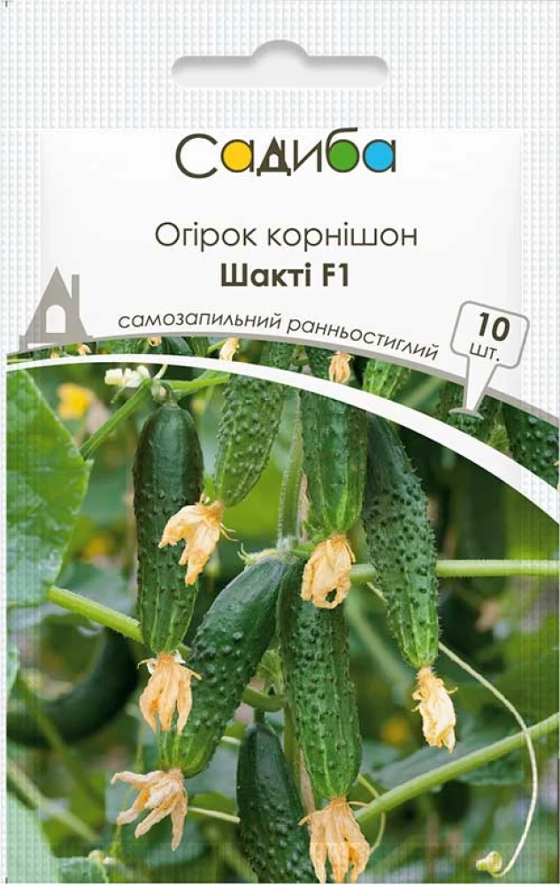 6969548177_ogirok-shakti-f1.webp Огірок Шакті F1, 10 шт - Зображення 1