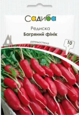 Редиска Багряний фінік, 10 г (Suba Seeds, Італія)