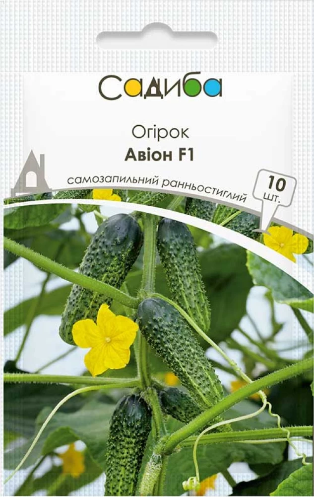 6970290128_ogirok-avion-f1.webp Огірок Авіон F1, 10 шт (Bejo Zaden, Нідерланди) - Зображення 1